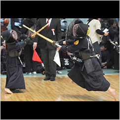 東京都少年剣道研究会所属の剣士たち